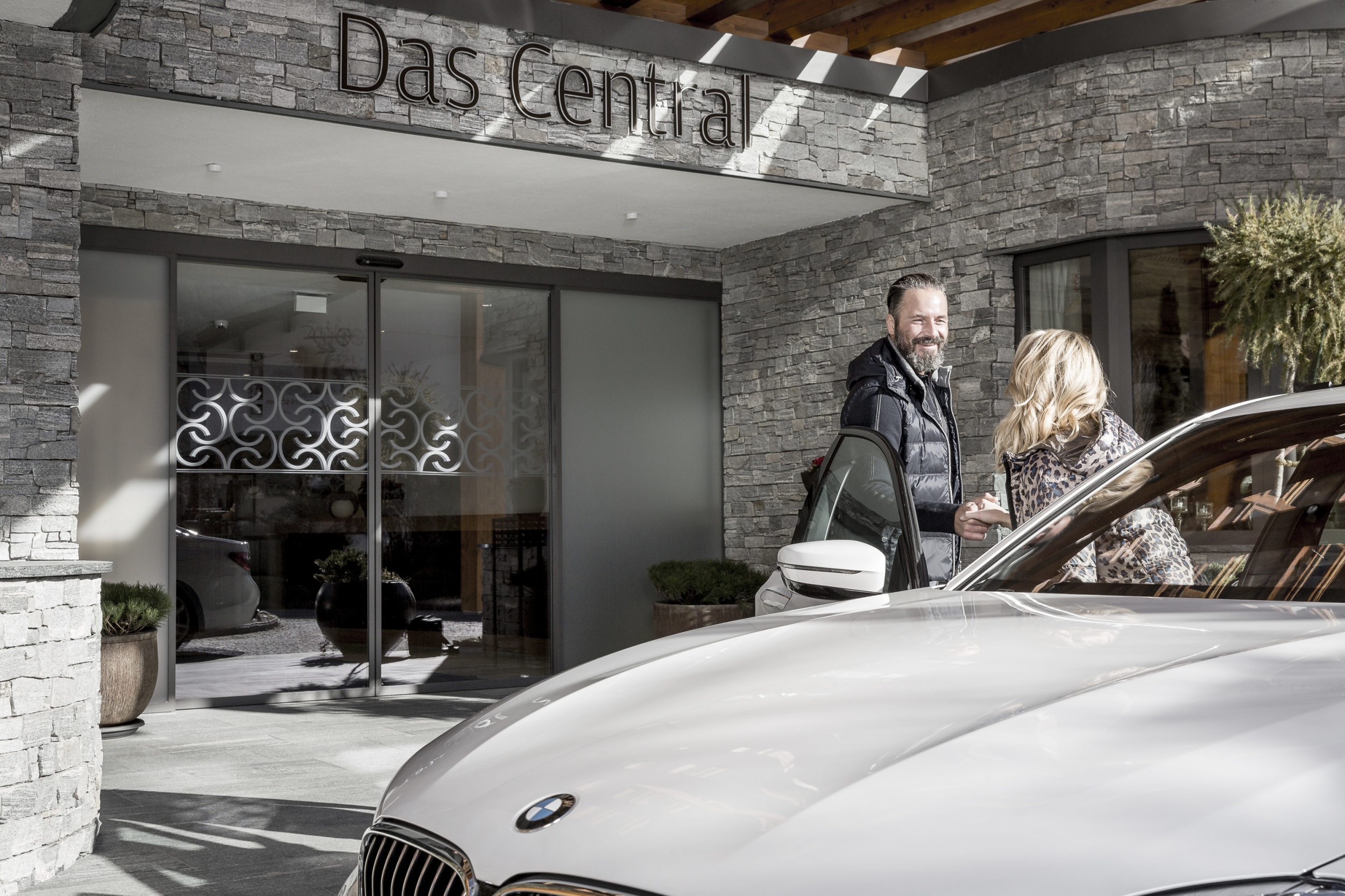 Ankunft im 5-Sterne Hotel Das Central Sölden Ankunft im 5-Sterne Hotel Das Central Sölden