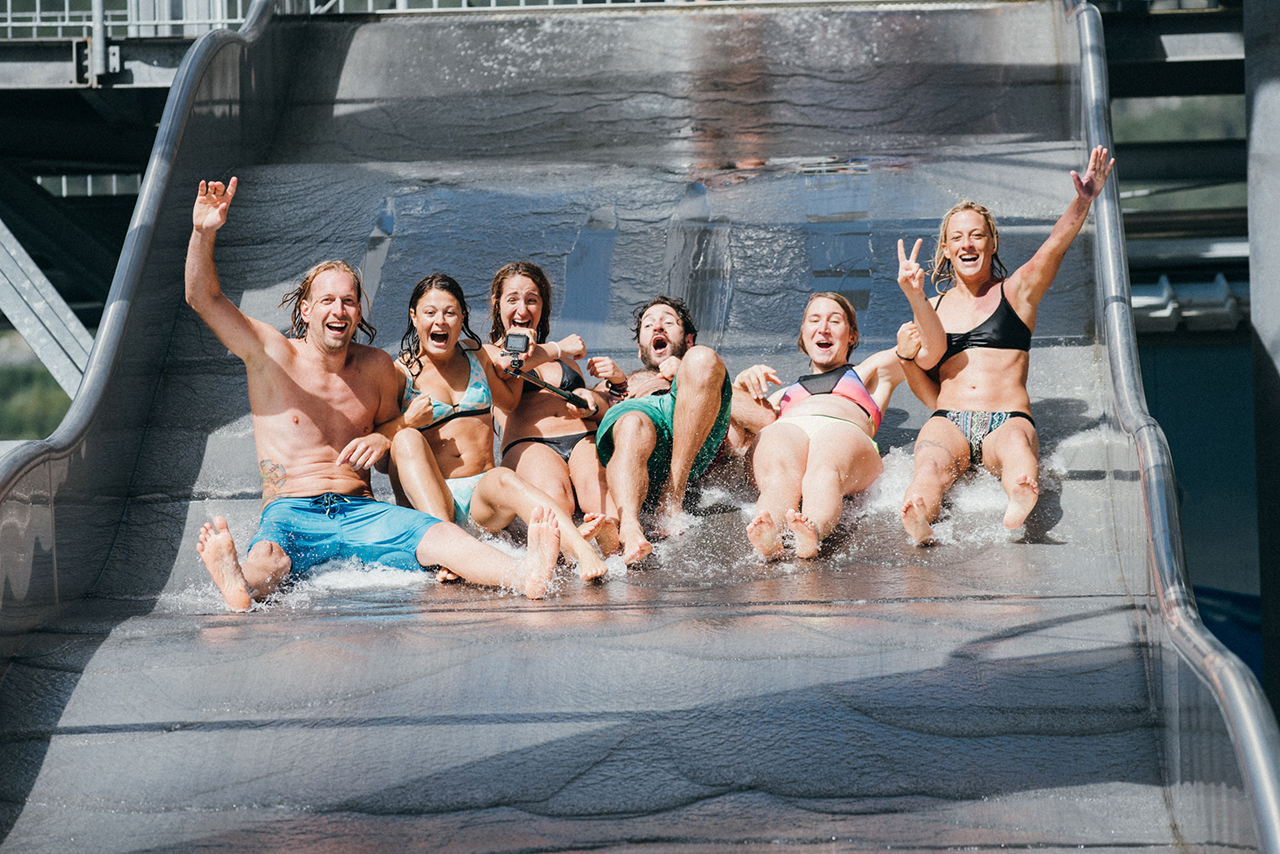 Rutsche in der Area 47 Rutsche in der Area 47