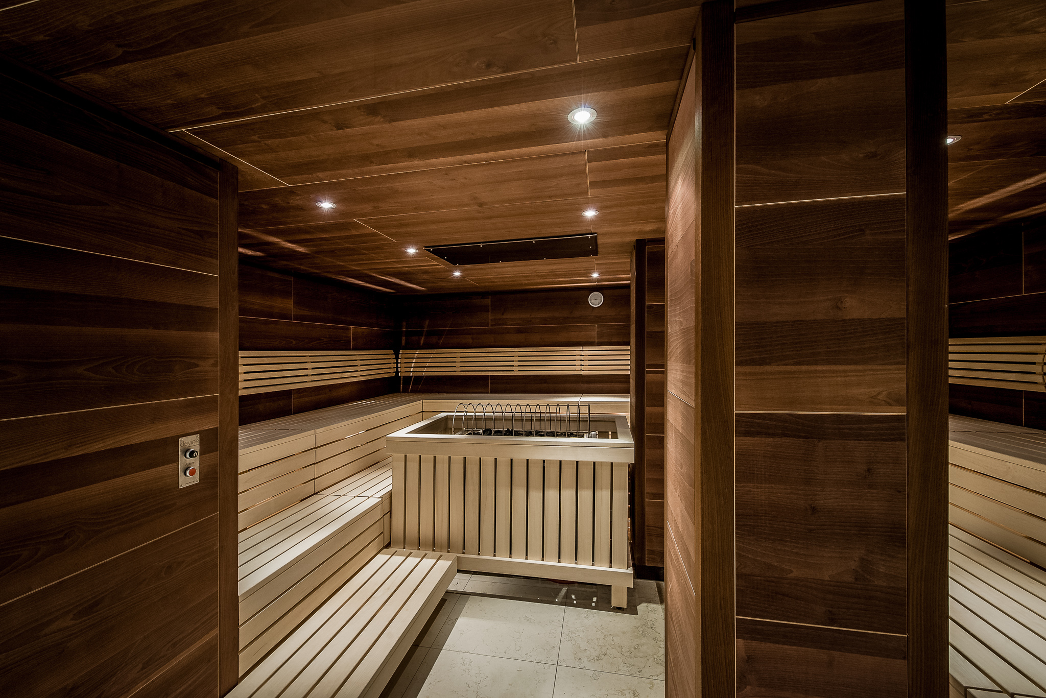 Finnische Sauna – Wellnesshotel Das Central in Sölden Finnische Sauna – Wellnesshotel Das Central in Sölden
