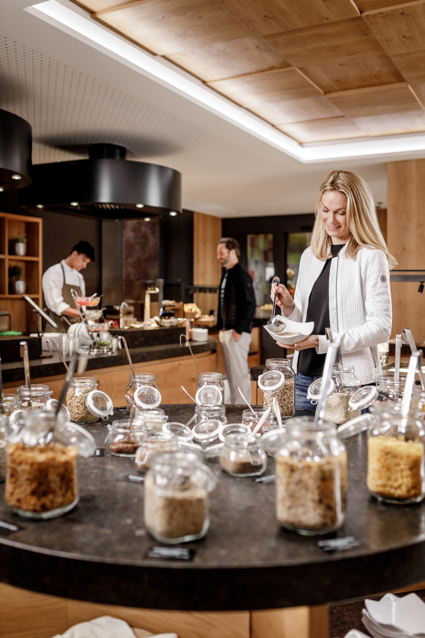 Frühstücksbuffet im Gourmethotel Das Central Sölden Frühstücksbuffet im Gourmethotel Das Central Sölden