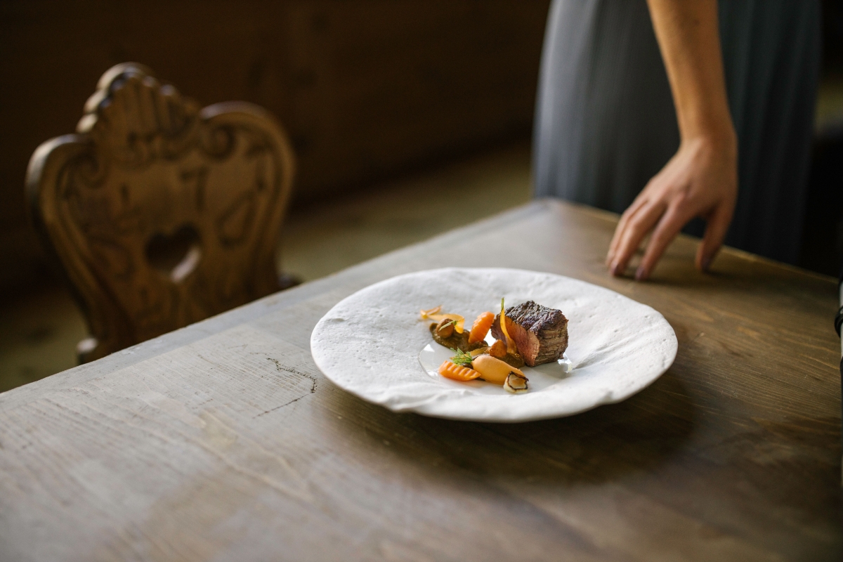 Gericht in der Ötztaler Stube im Hotel Das Central Gericht in der Ötztaler Stube im Hotel Das Central