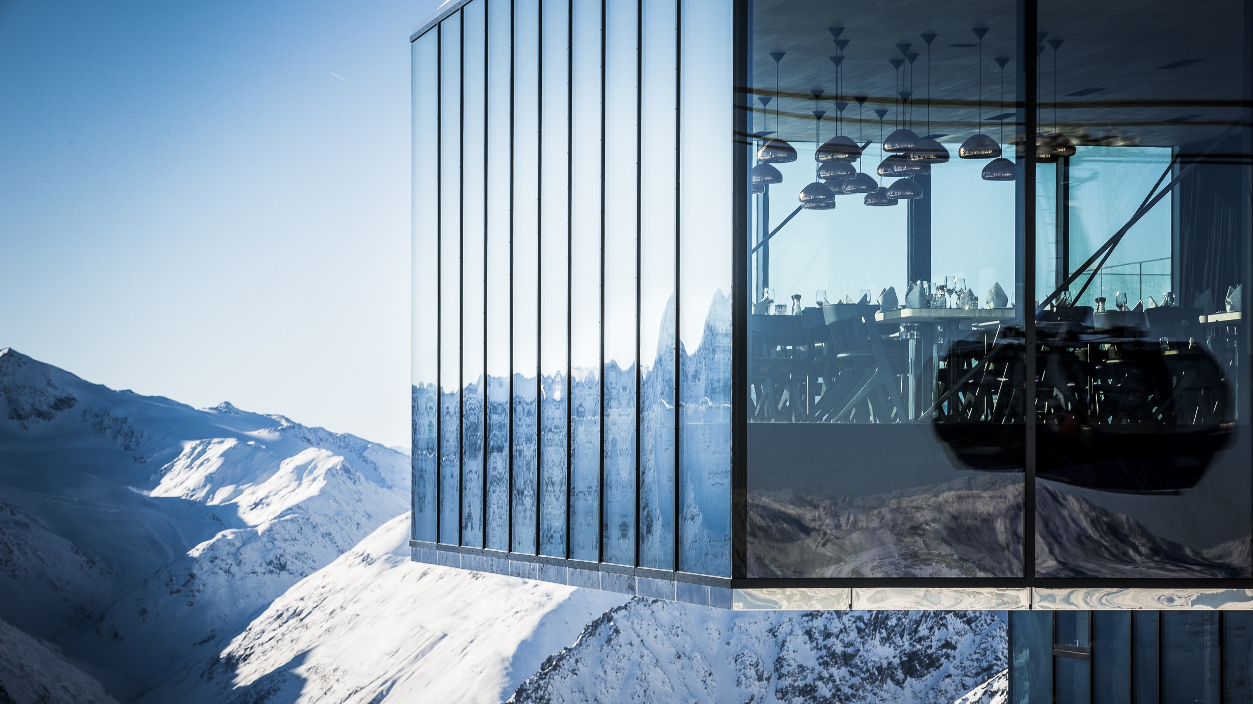 Gourmetrestaurant ice Q am Gipfel des Gaislachkogls Gourmetrestaurant ice Q am Gipfel des Gaislachkogls