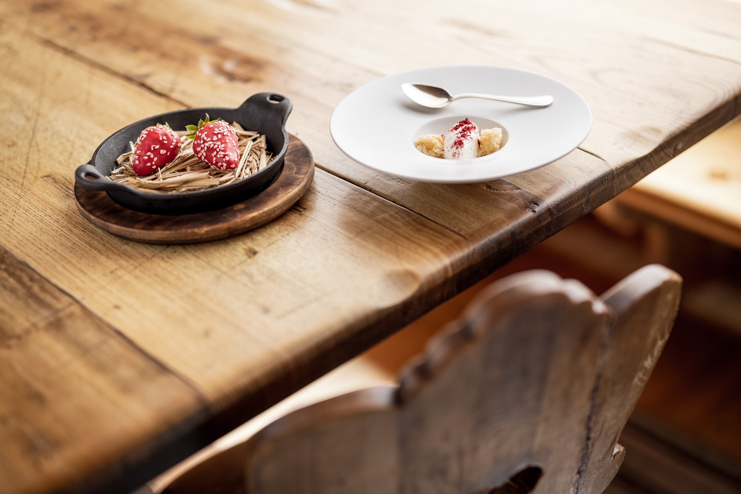 Dessert aus der Haubenküche vom Gourmethotel Das Central Dessert aus der Haubenküche vom Gourmethotel Das Central