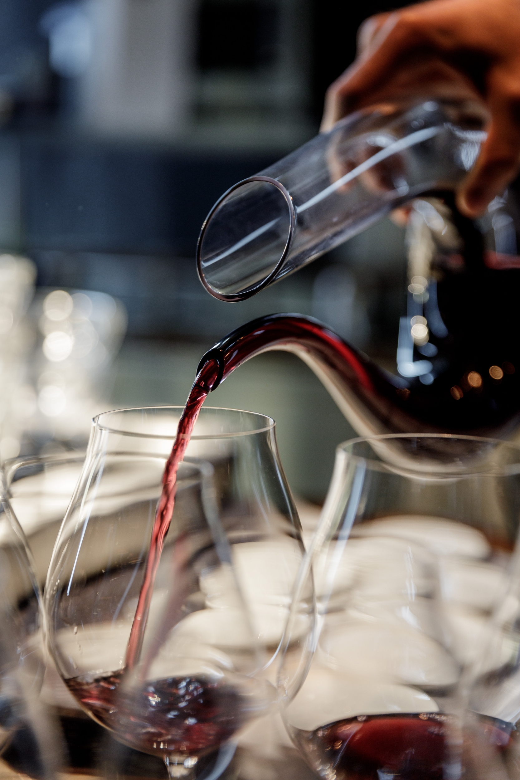 Weinkaraffe mit dem PINO 3000 Weinkaraffe mit dem PINO 3000