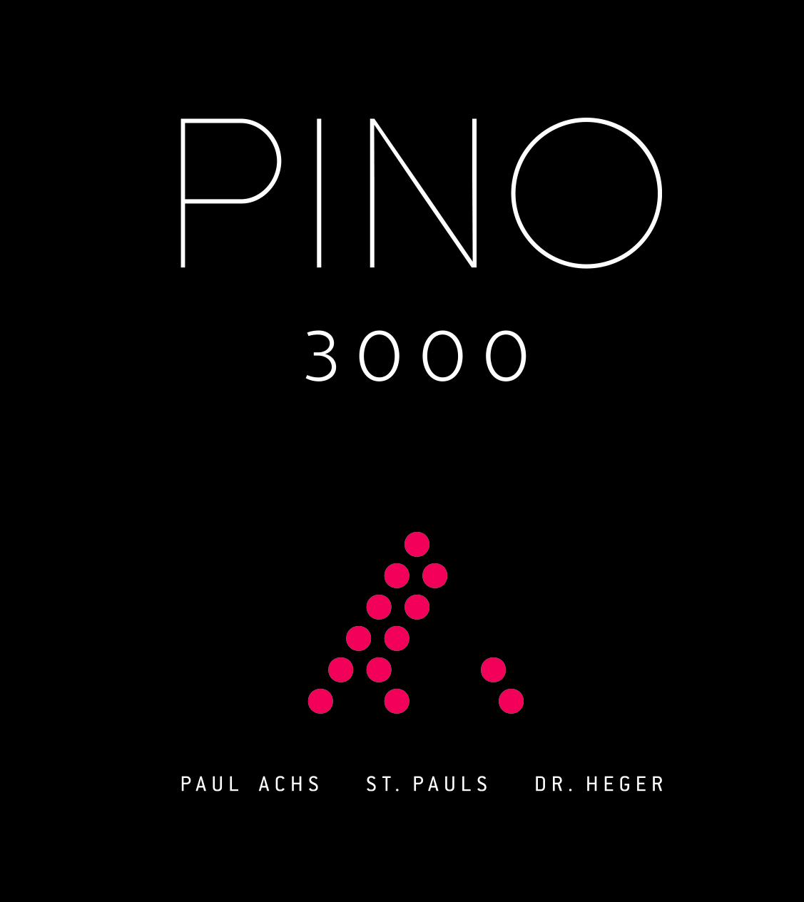 PINO 3000 Etikett PINO 3000 Etikett