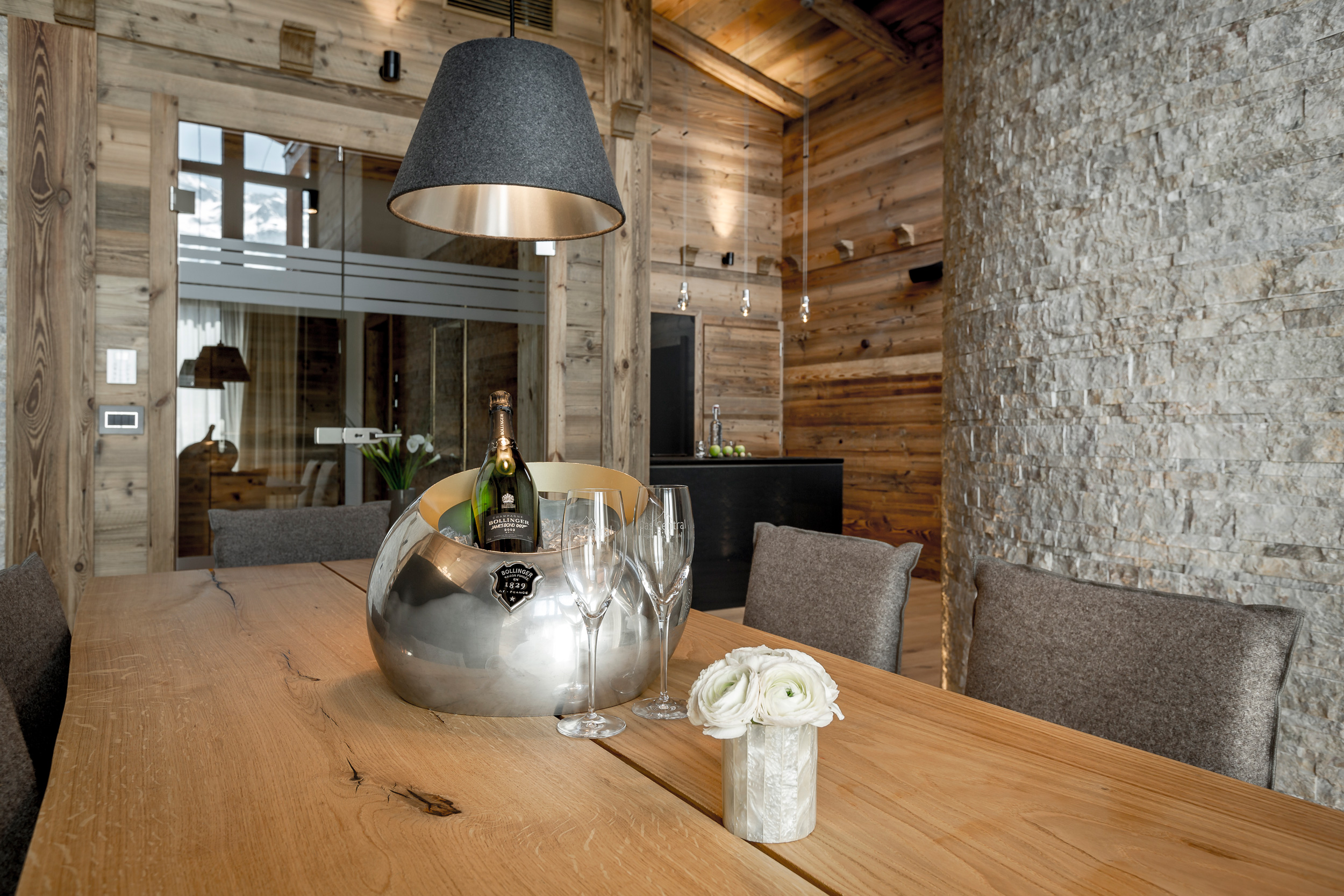 Präsidentensuite Esszimmer – Luxushotel Das Central in Sölden Präsidentensuite Esszimmer – Luxushotel Das Central in Sölden