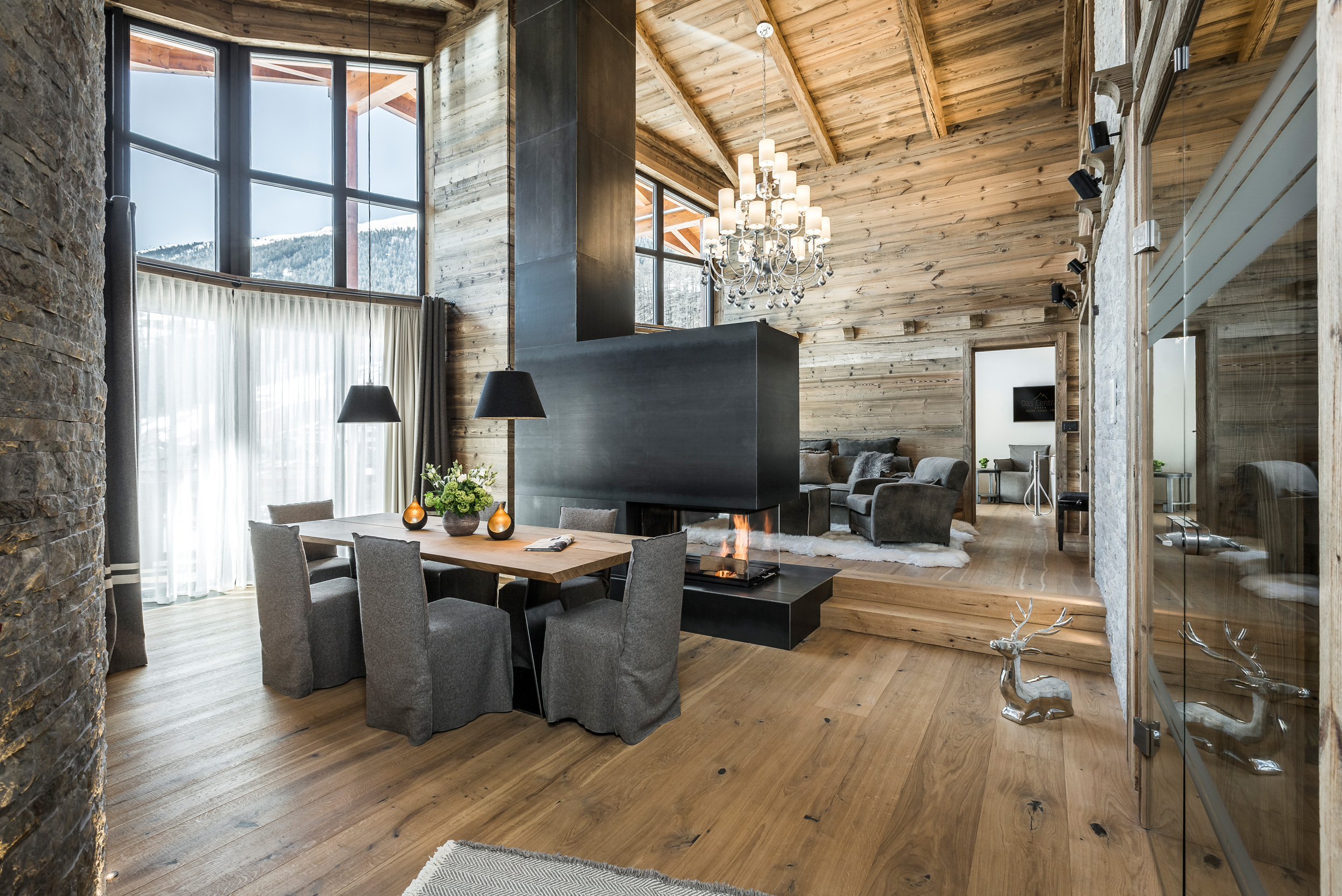 Präsidentensuite Wohnbereich – Luxushotel Das Central in Sölden Präsidentensuite Wohnbereich – Luxushotel Das Central in Sölden