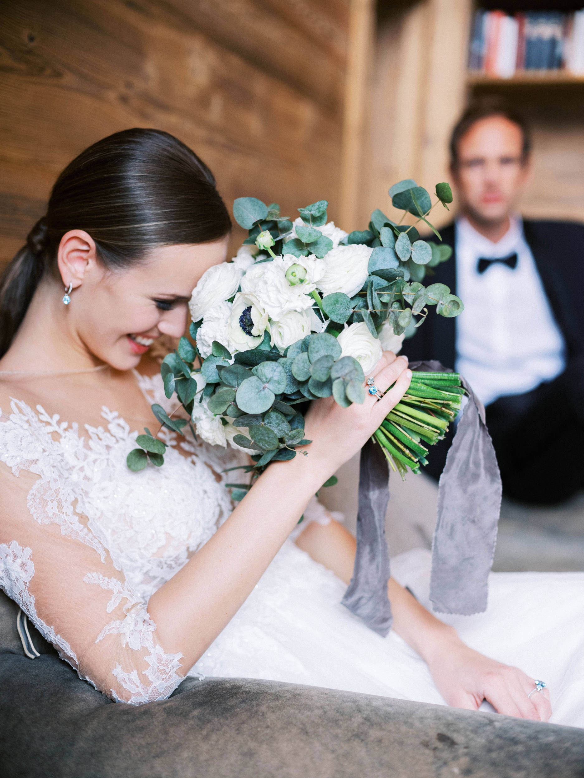 Brautpaar in der Präsidentensuite im Hotel Das Central Brautpaar in der Präsidentensuite im Hotel Das Central
